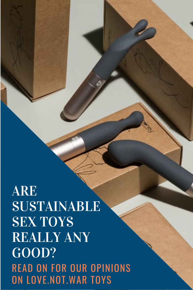 Sustainable Pleasure: Meet the brand Love.Not.War.