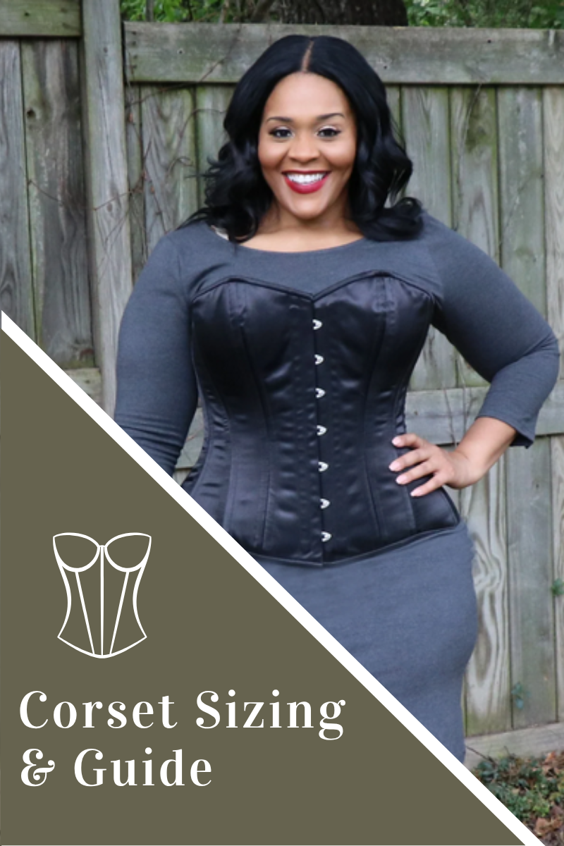 Corset Sizing Chart & Guide