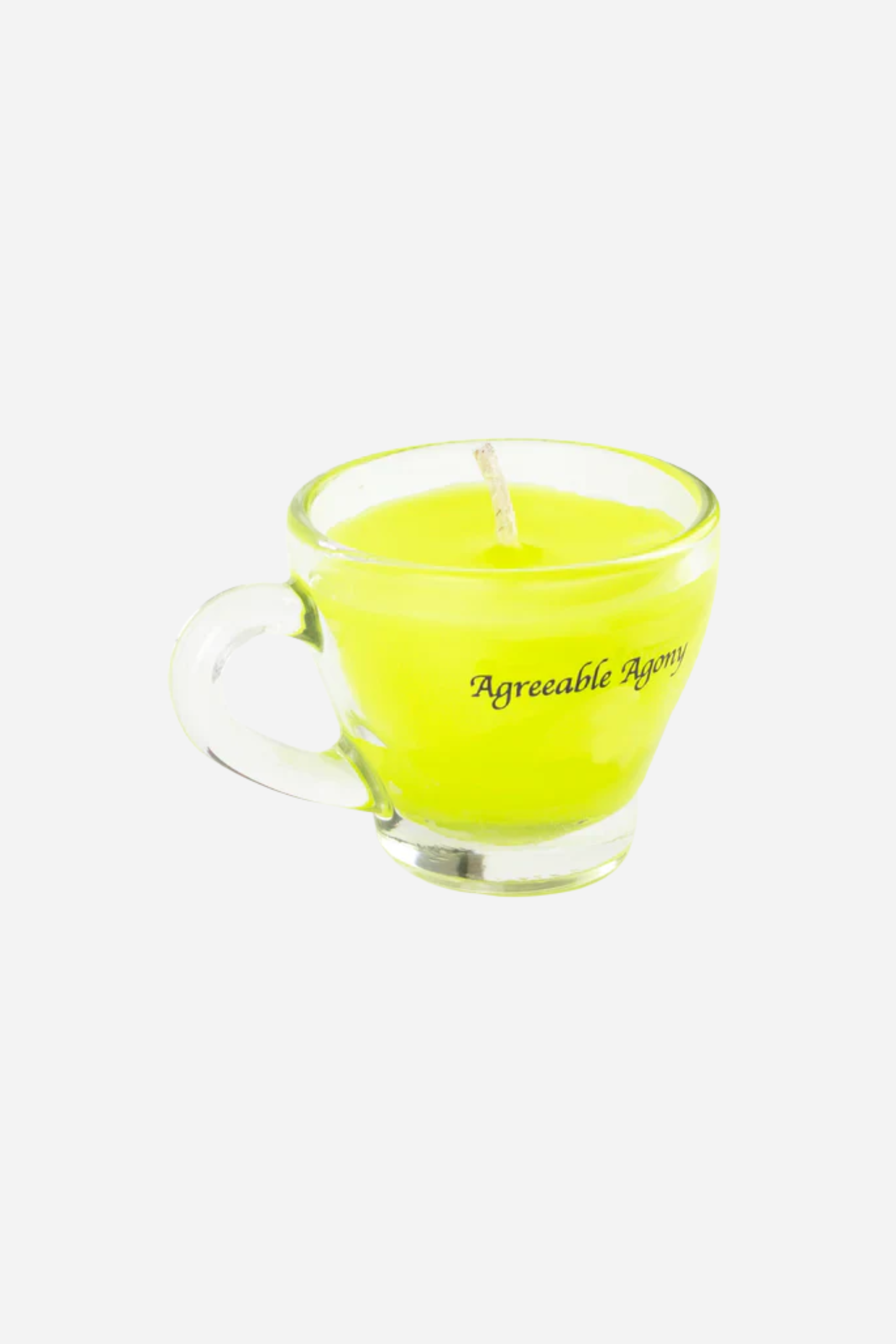 Wax Play Espresso Cup Candle in UV Reactive Colors