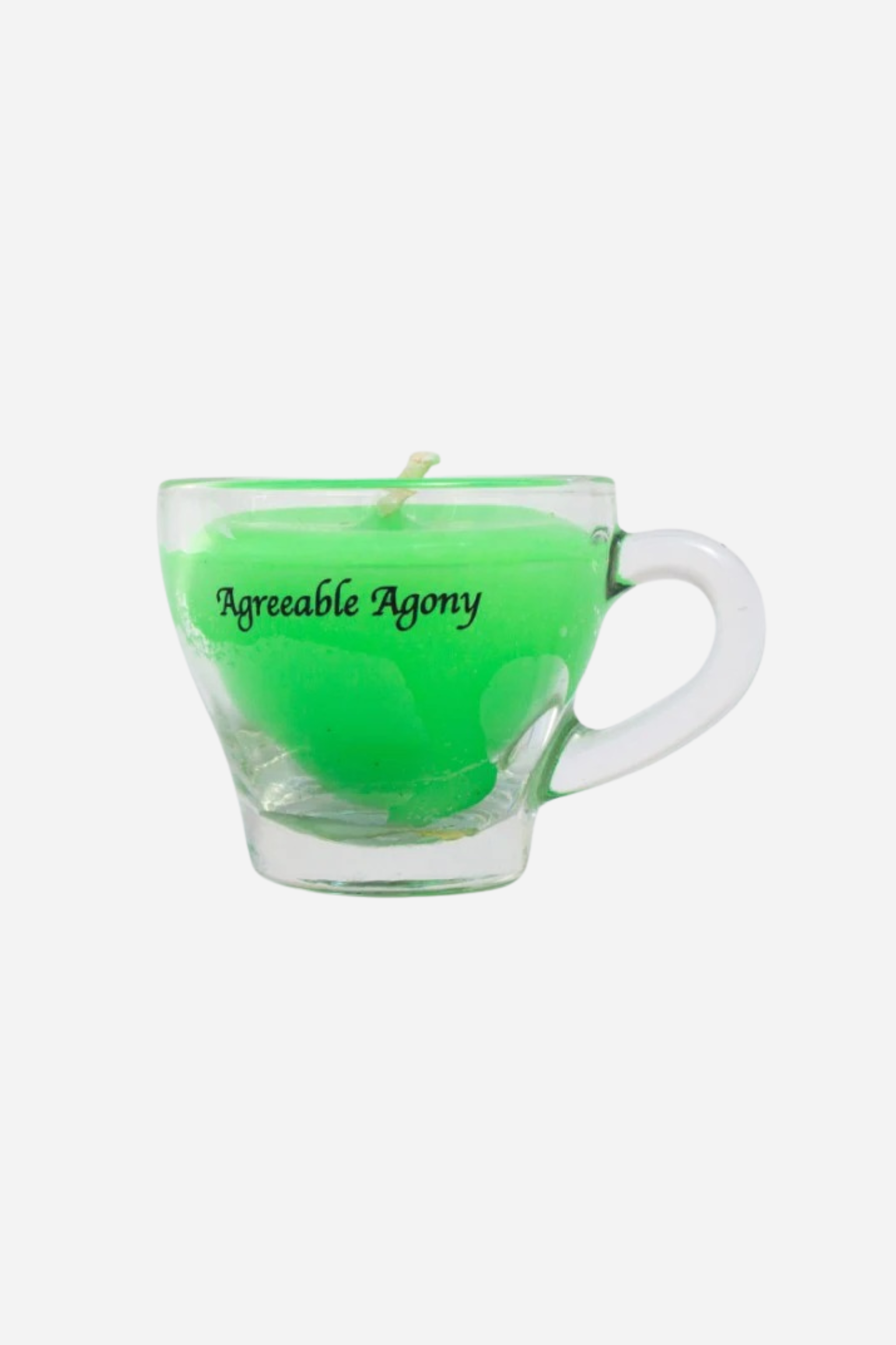 Wax Play Espresso Cup Candle in UV Reactive Colors