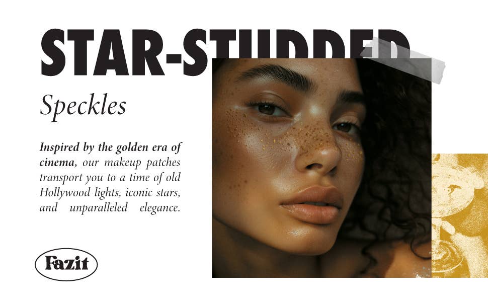 Fazit Glitter Freckles in Gold Speckles