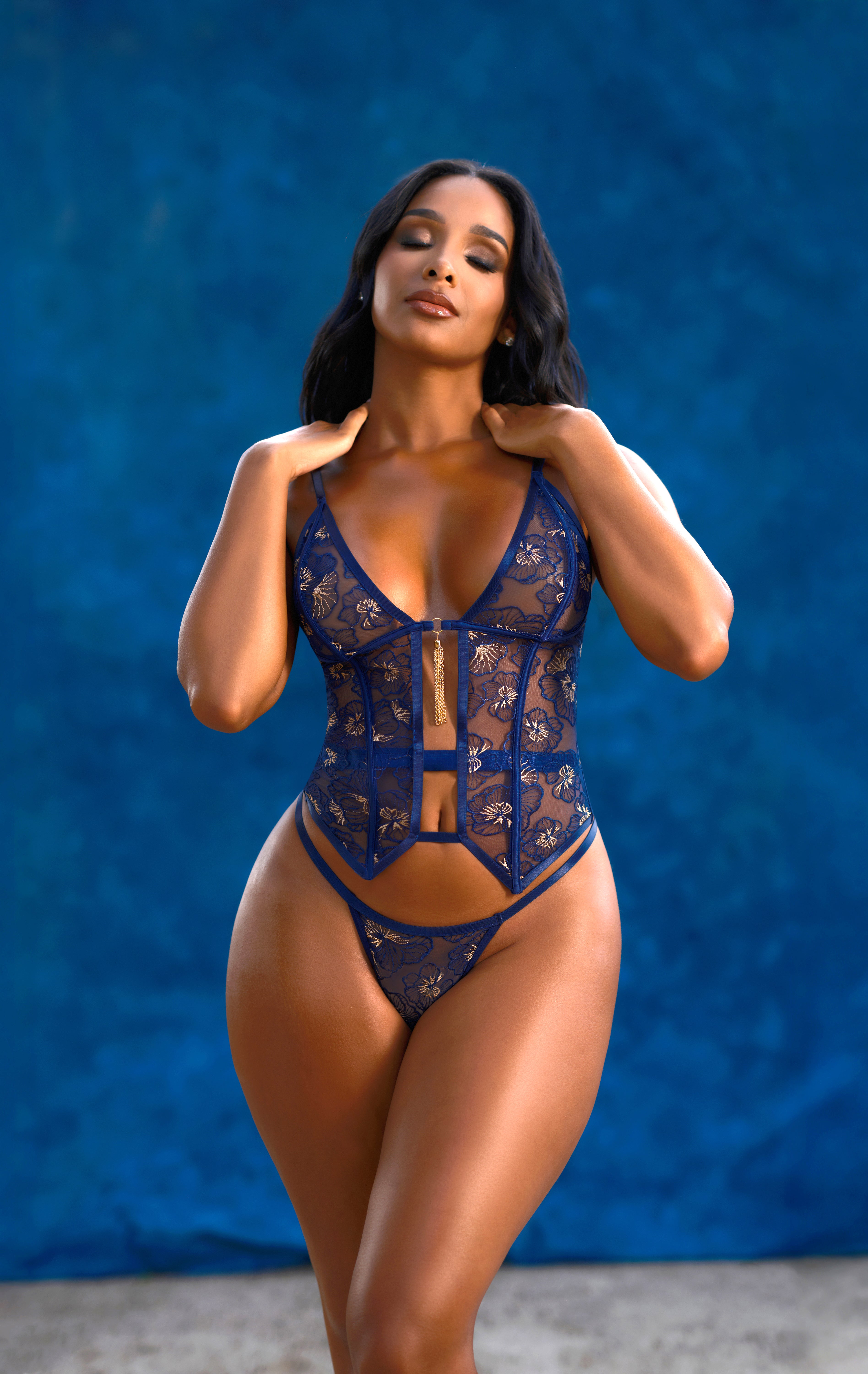 Meant To Be Embroidered Bustier