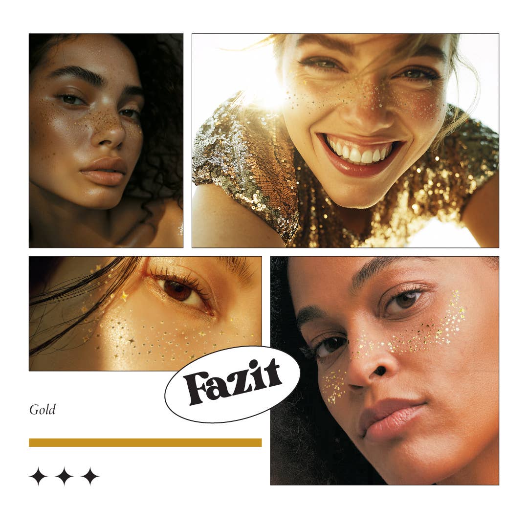 Fazit Glitter Freckles in Gold Speckles