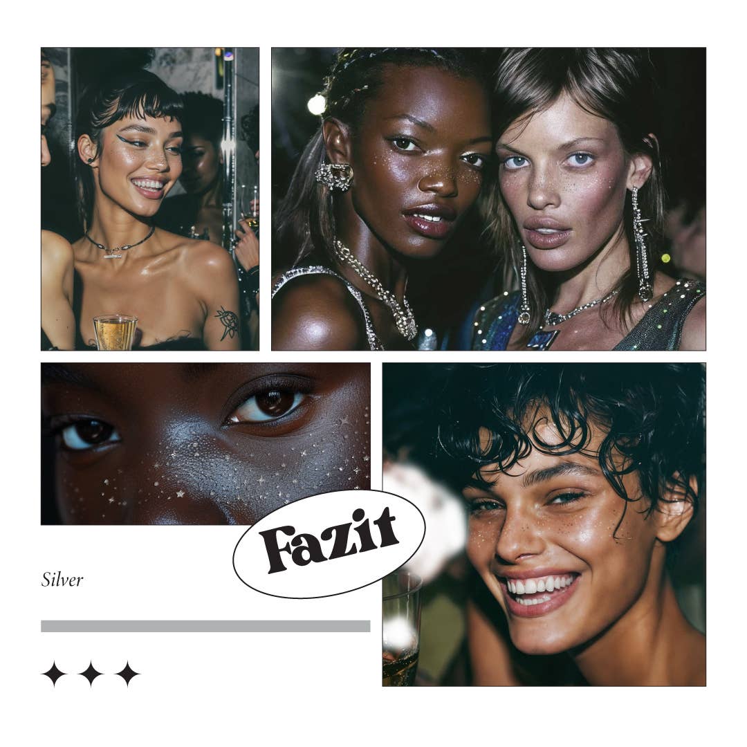 Fazit Glitter Freckles in Silver Speckles