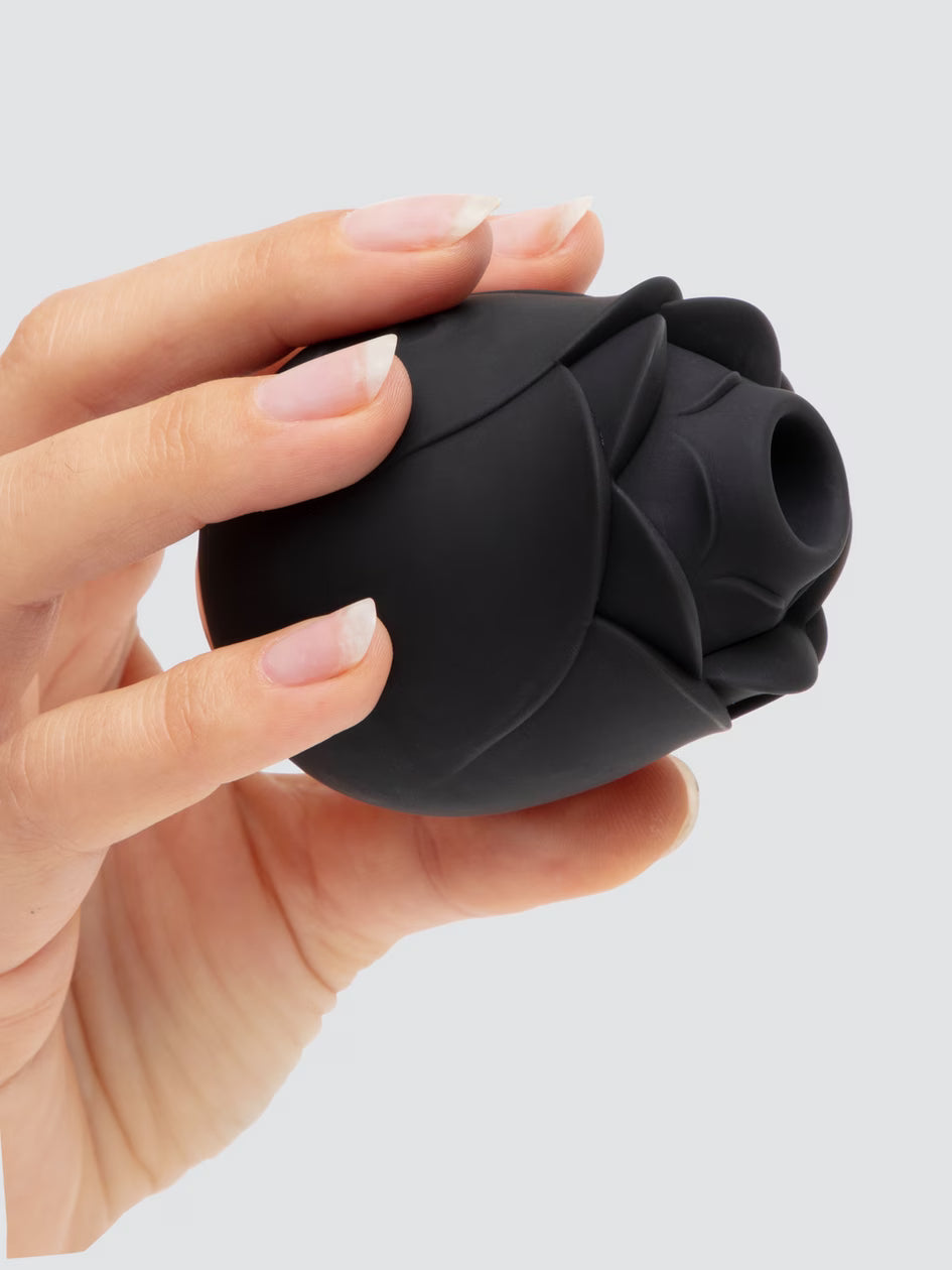 Shades of Pleasure Black Rose Air Pulse Toy