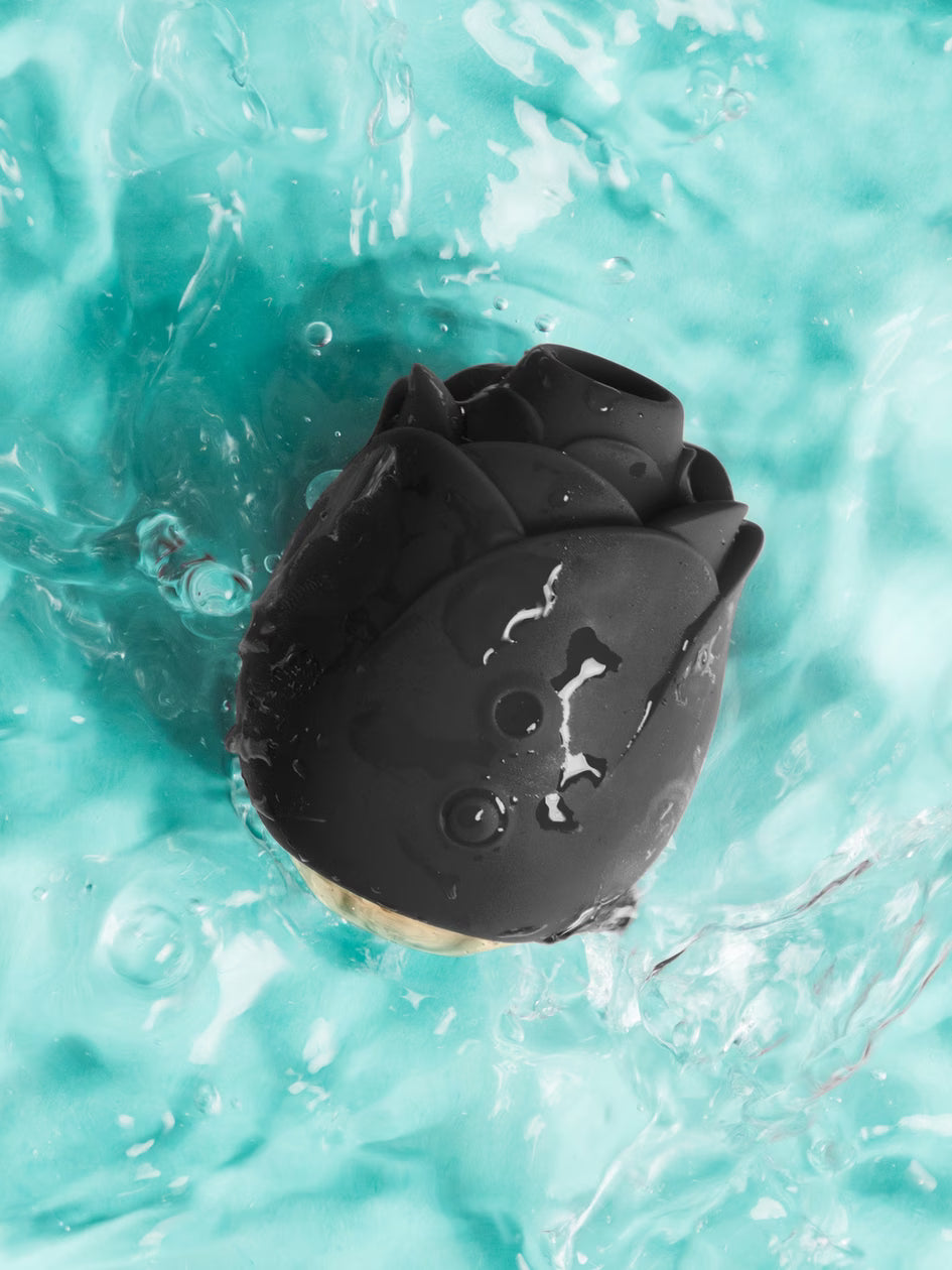 Shades of Pleasure Black Rose Air Pulse Toy