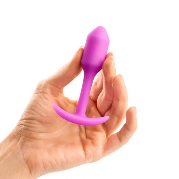 B-Vibe Snug Plug 1 Small Weighted Plug