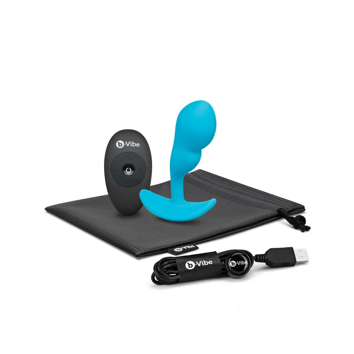 B-Vibe Vibrating P-Spot Snug Plug Small