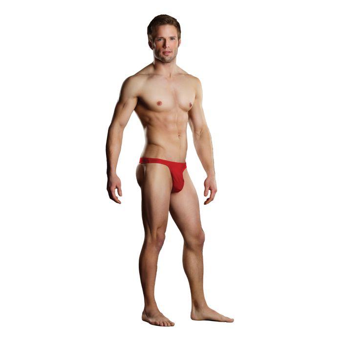 Bing Bong Pouch Thong in Red