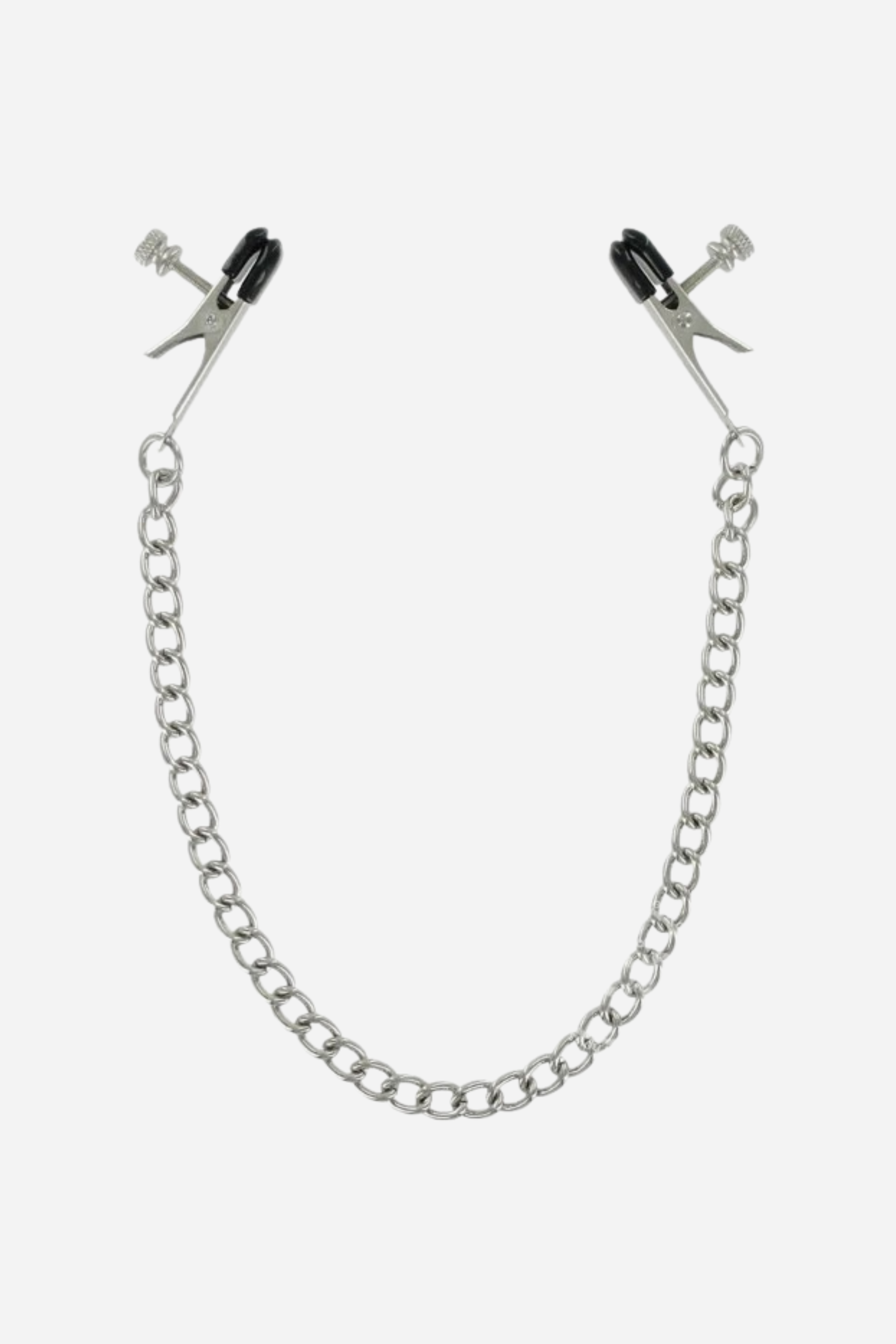 Bull Nose Nipple Clamps with Link Chain