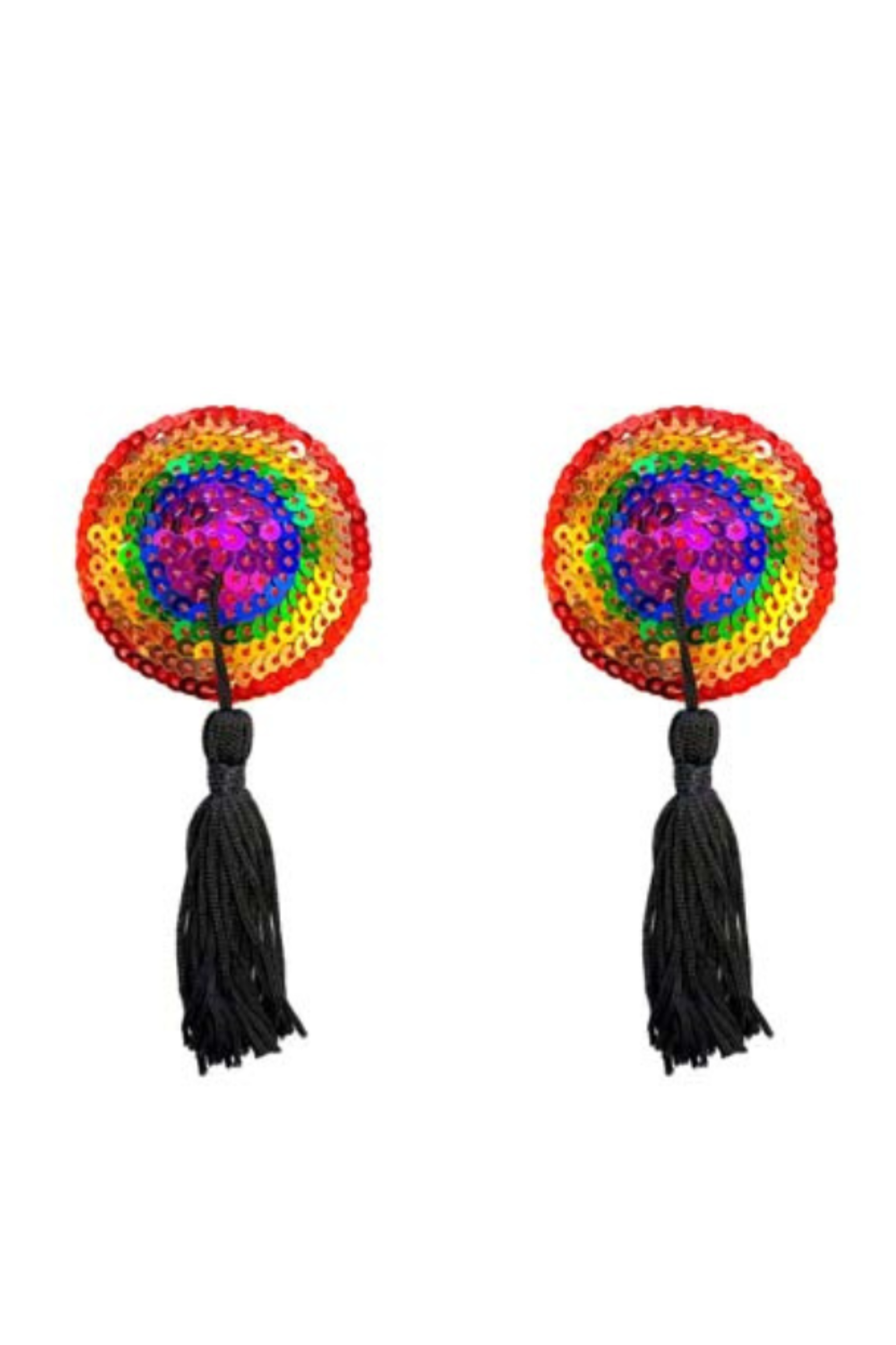 Burlesque Rainbow Tassel Pasties