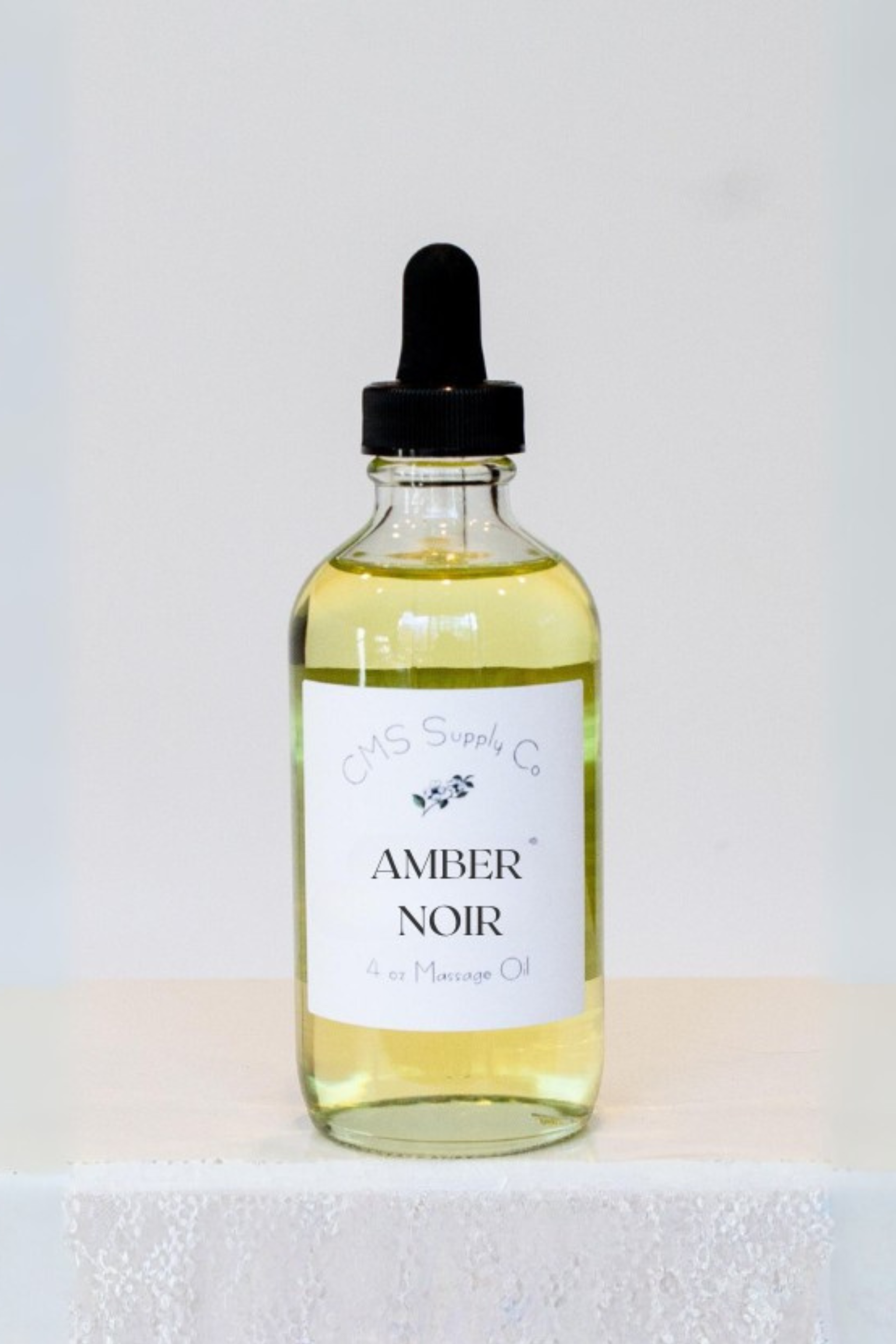 Lover's Massage Oil in Amber Noir