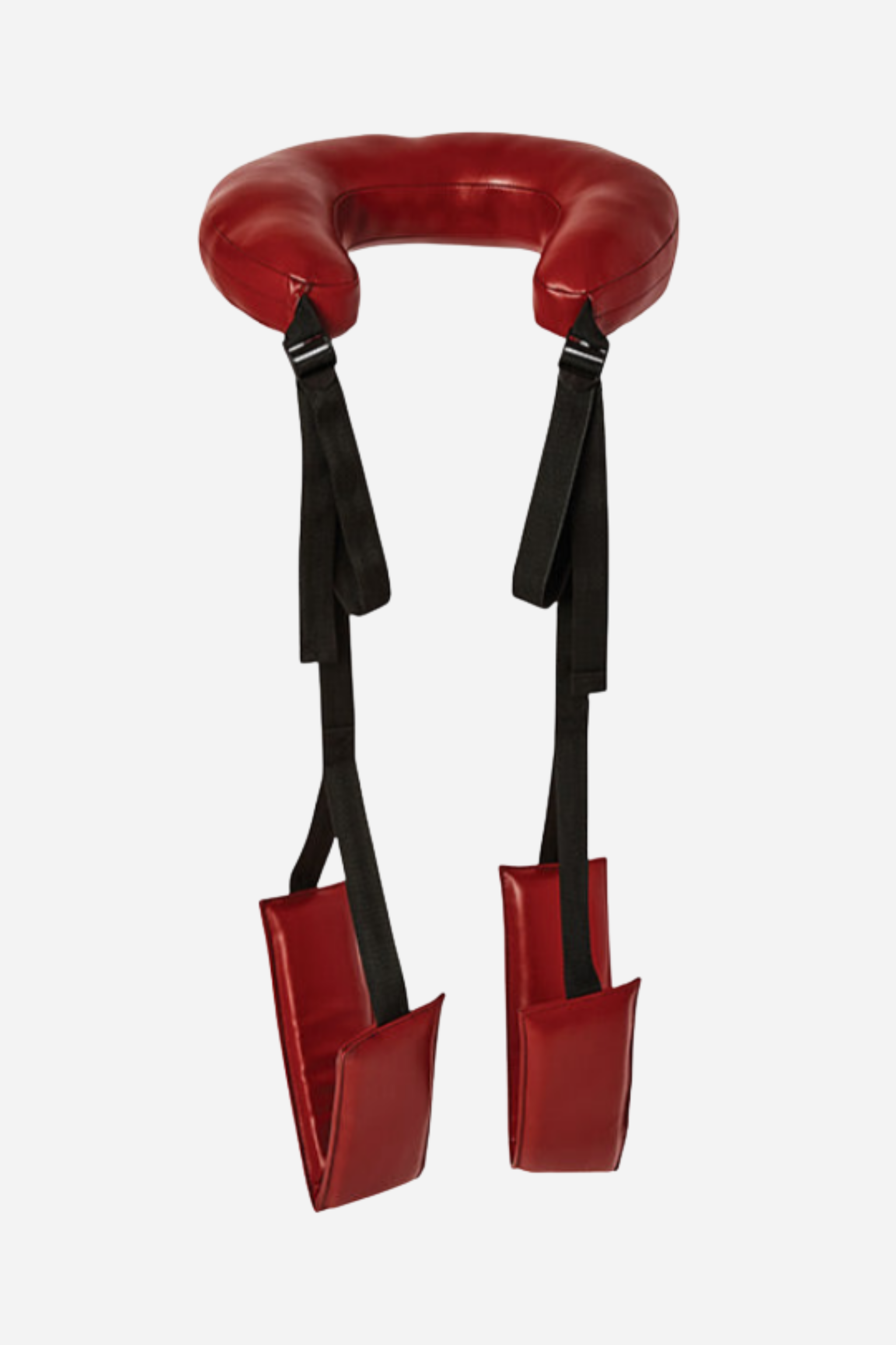 Crimson Spice Vegan Leather Thigh Sling