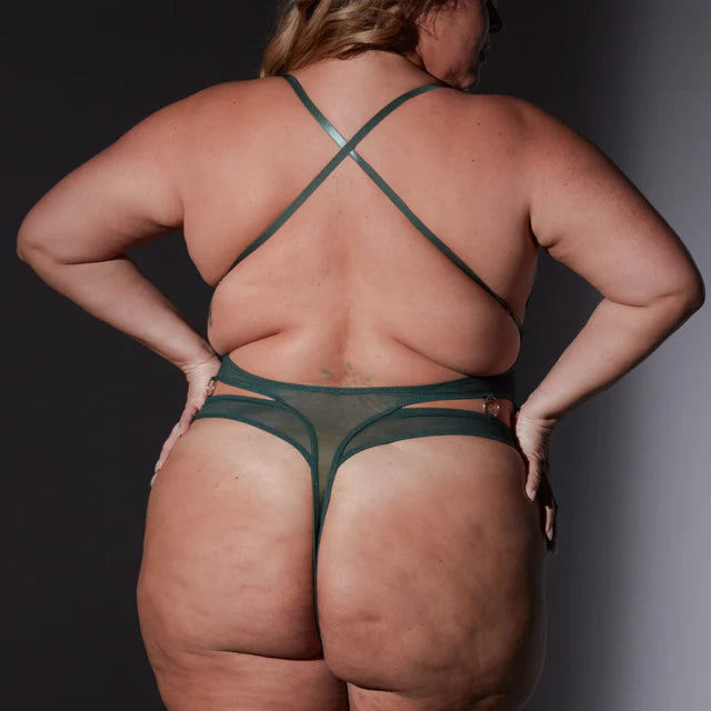.Cyrene Queen of Strength Plunge Bodysuit