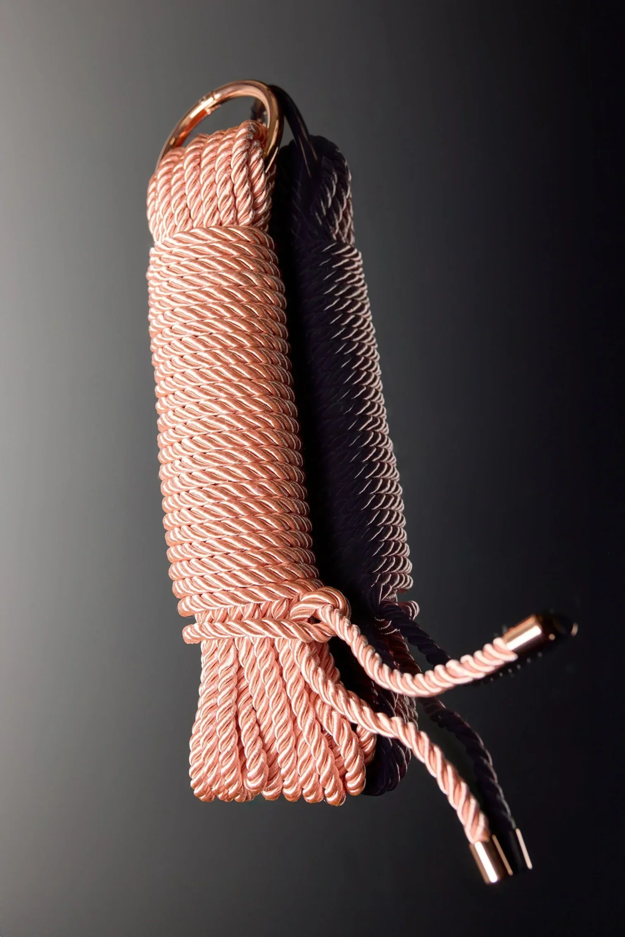 Fiery Elegance Bedroom Rope in Rose Gold Pink
