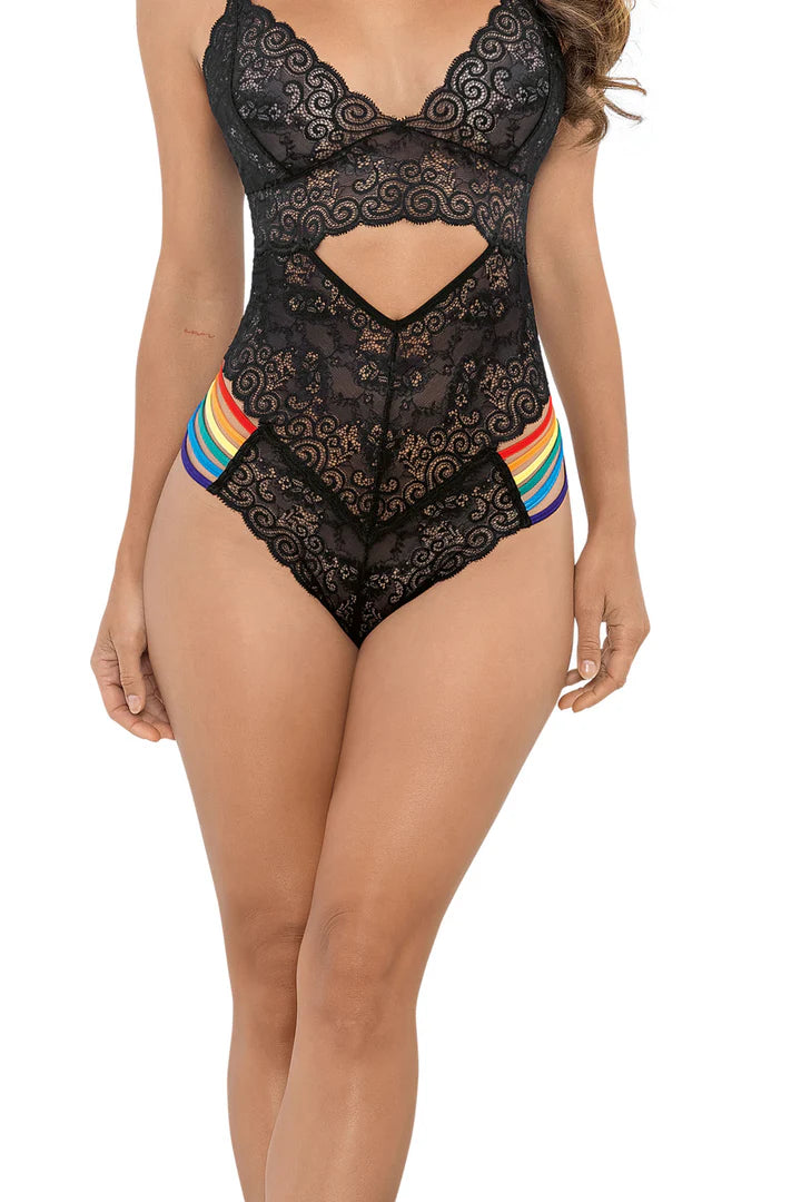 Full of Pride Lace & Rainbow Teddy