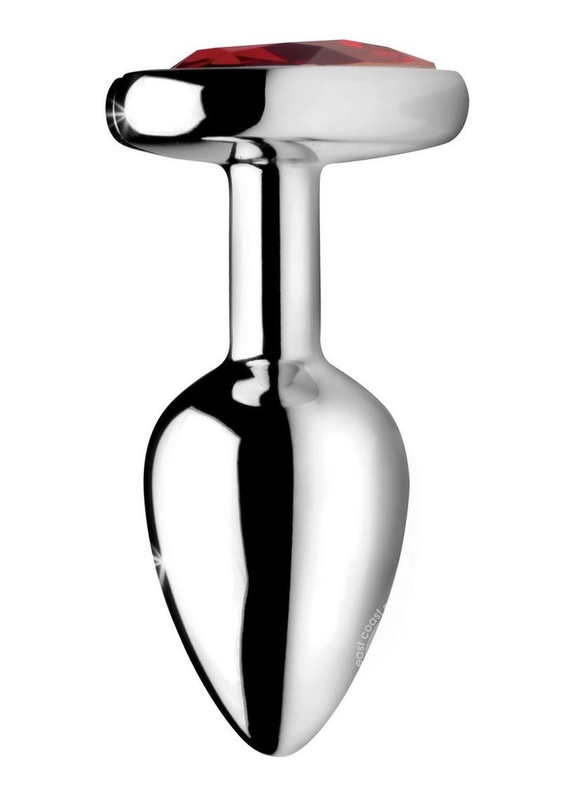 Heart Sparks Butt Plug w/ Gem