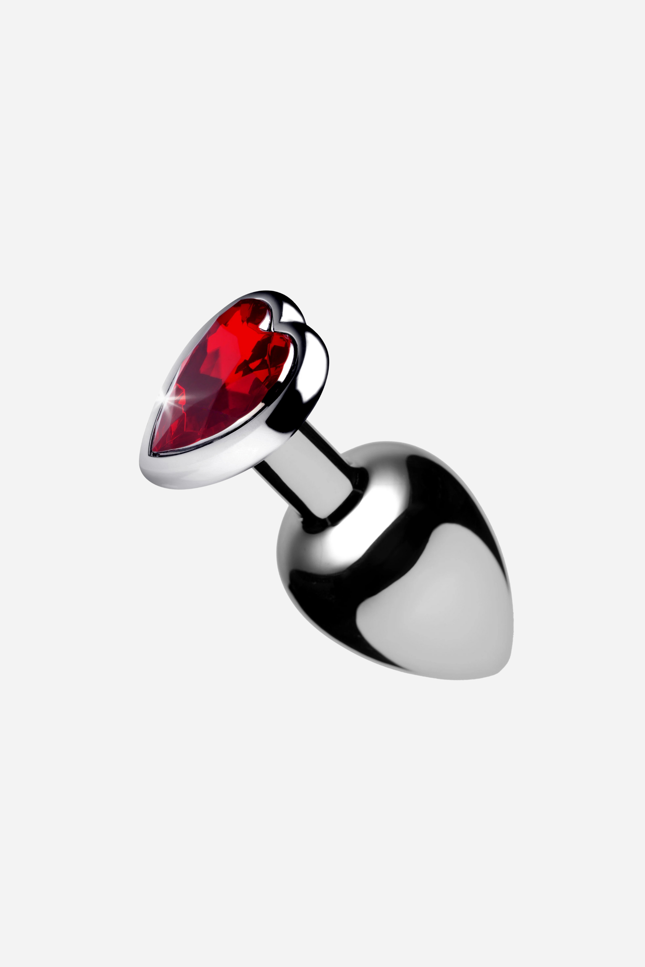 Heart Sparks Butt Plug w/ Gem