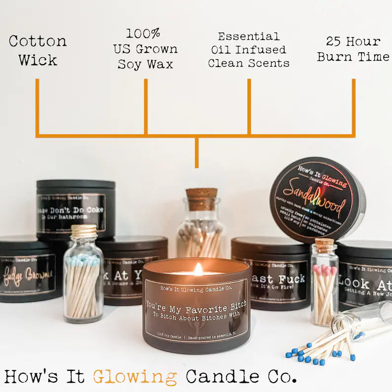 Happy Mother's Day Sorry I Was A Shit Soy Candle