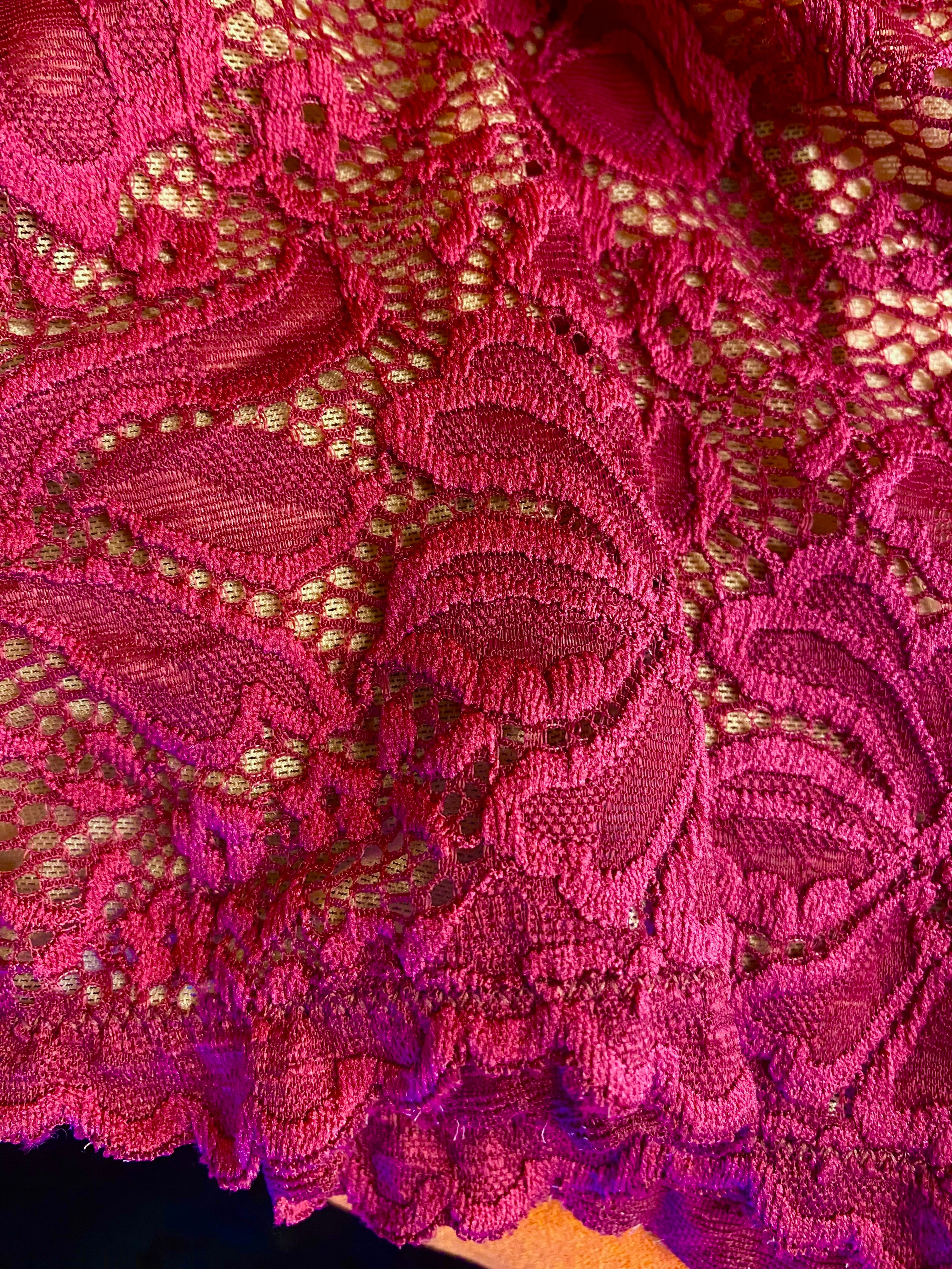 Kilo Brava Lace Teddy in Boysenberry