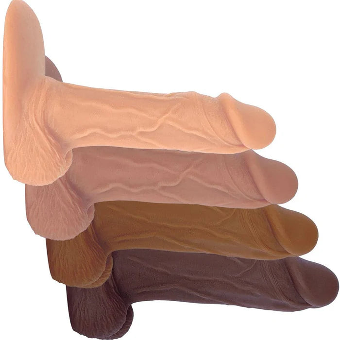 Jaxson Realistic 7in" Single Density Silicone Dildo
