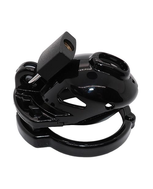 Locked In Lust The Vice Micro Chastity Cage in Black