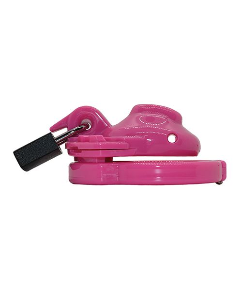 Locked In Lust The Clitty Chastity Cage in Pink