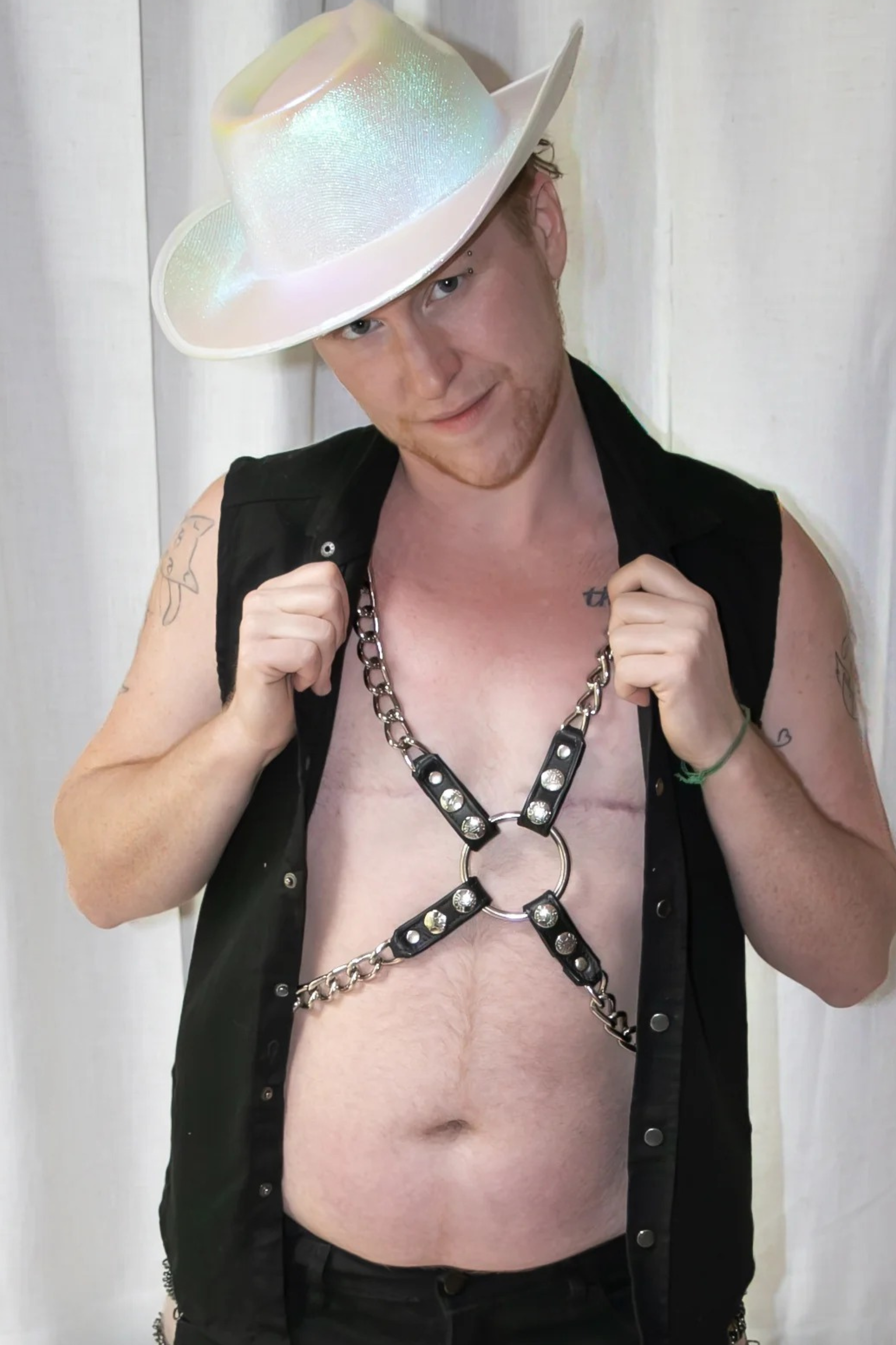 Locked in Chains Chest Harness