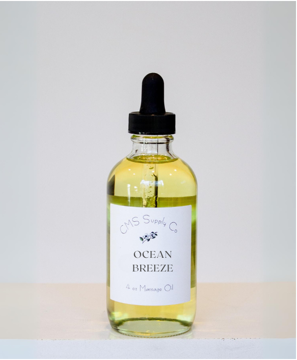 Lover's Massage Oil in Ocean Breeze