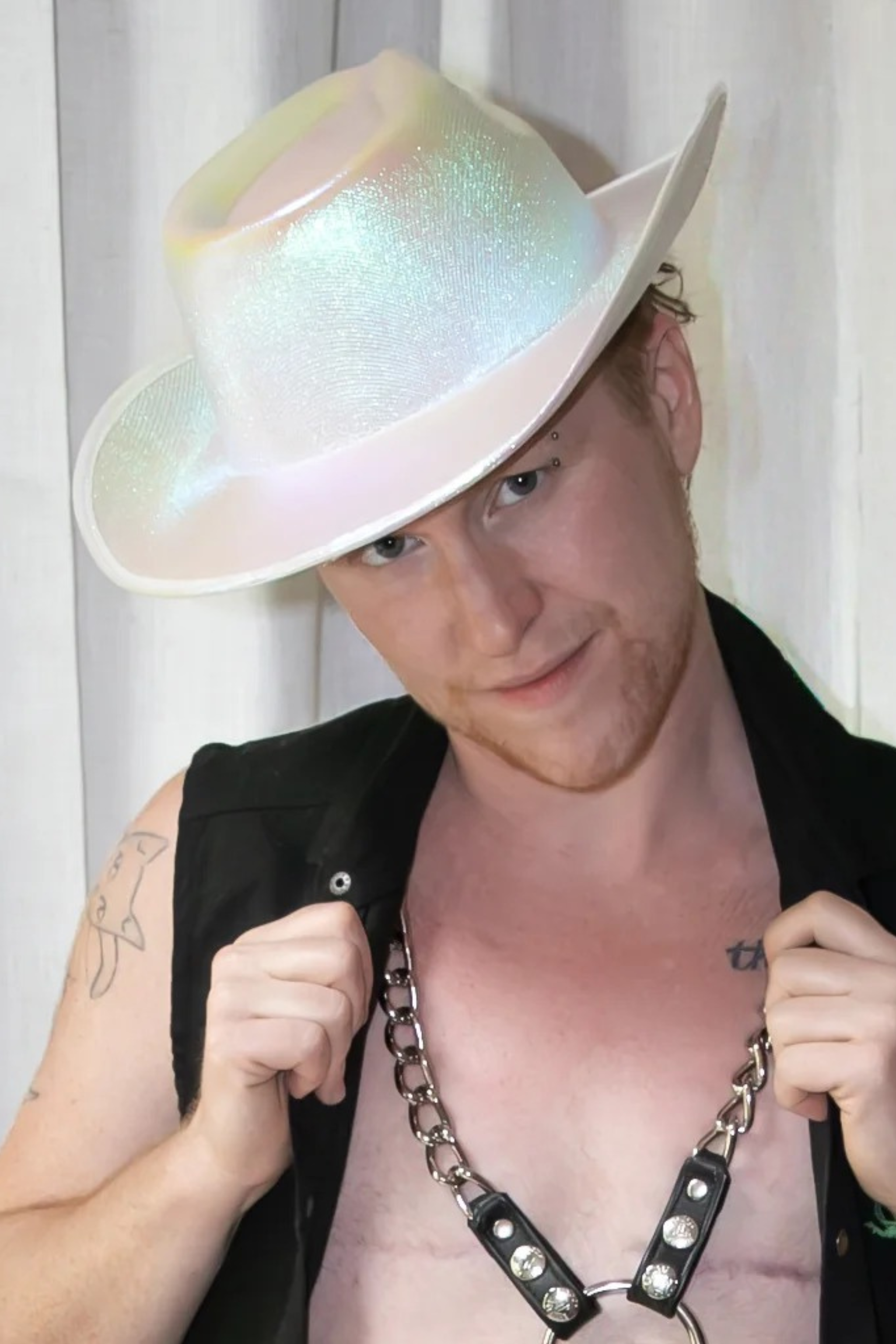 Metallic Cowboy Hat
