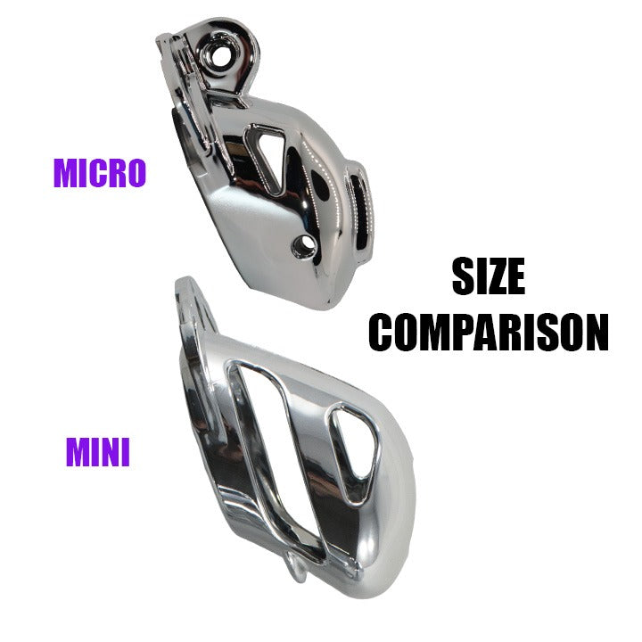 Locked In Lust The Vice Micro Chastity Cage in Black