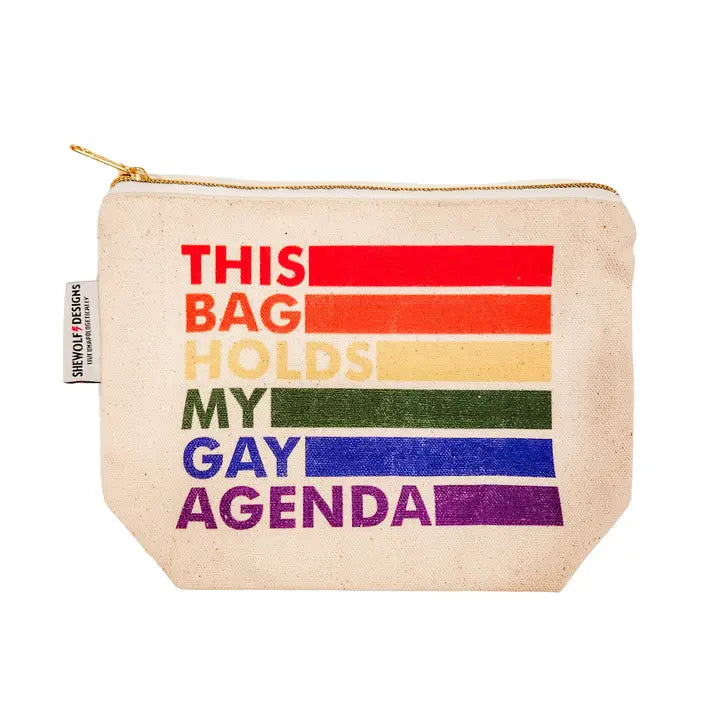My Gay Agenda Zipper Pouch
