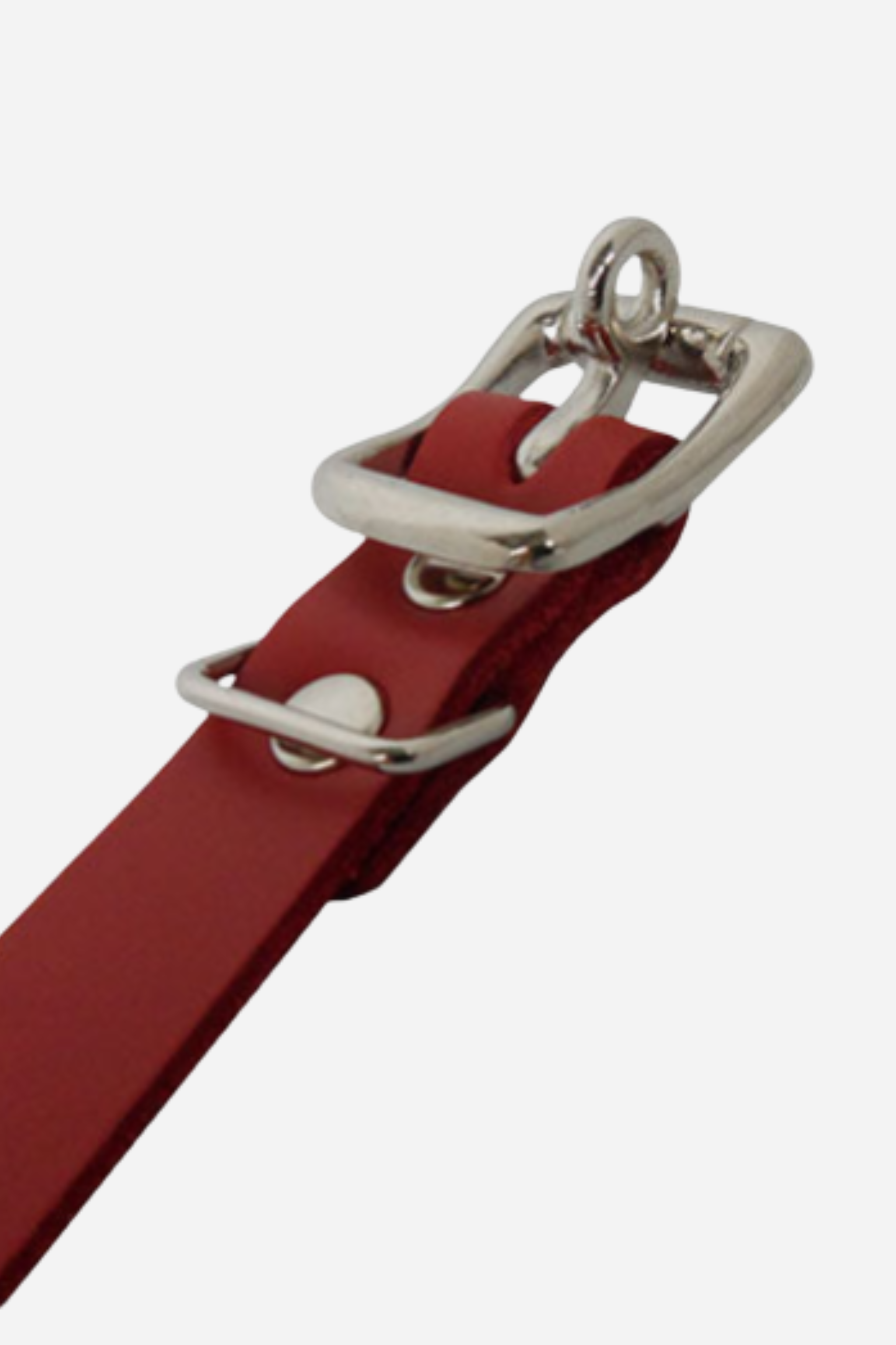 My Heart is Yours Garment Leather Collar in Burgundy