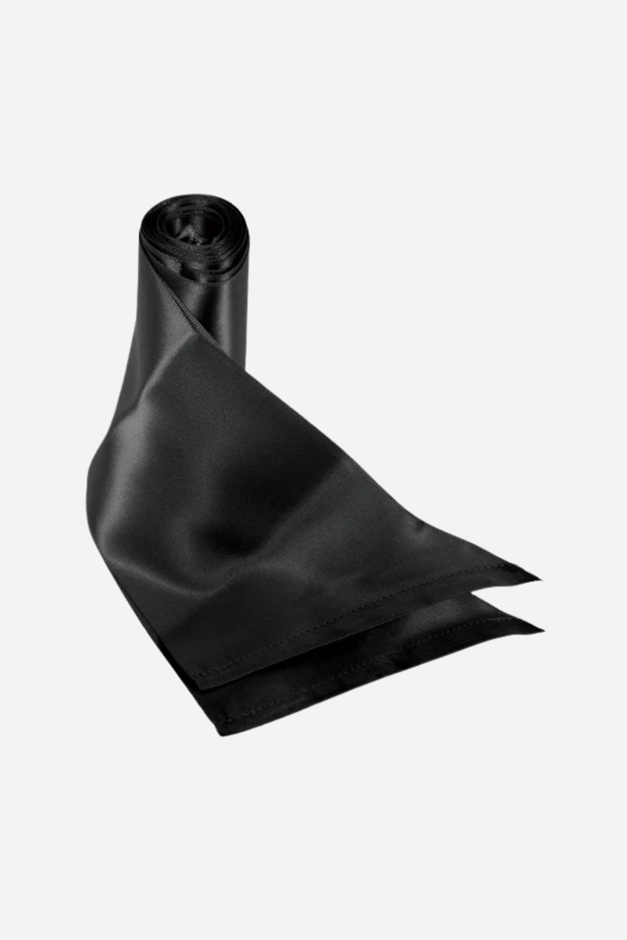 Playful Mischief Silky Dual Restraint Blindfold in Black
