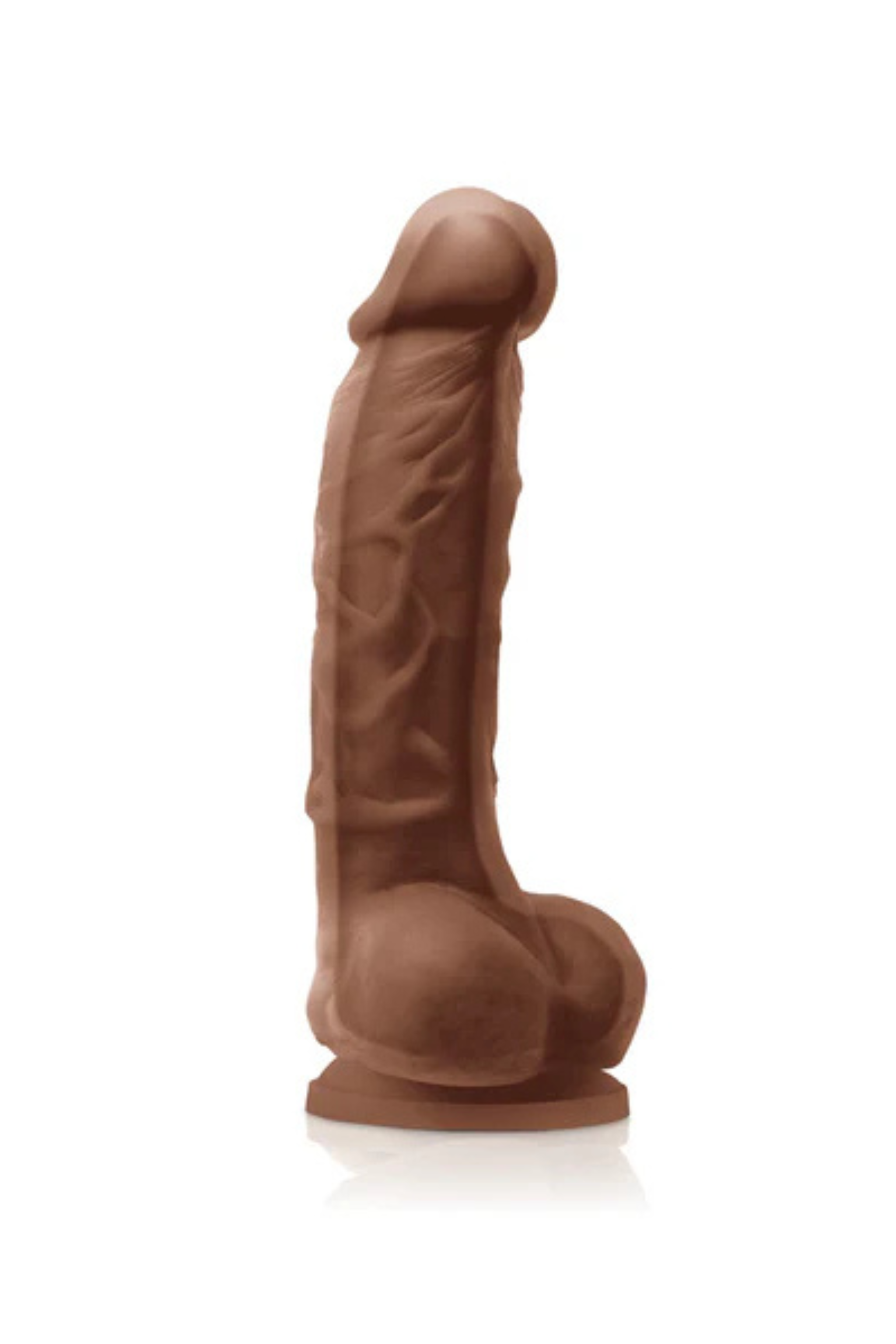 Pleasures 5" Realistic Dildo in Caramel