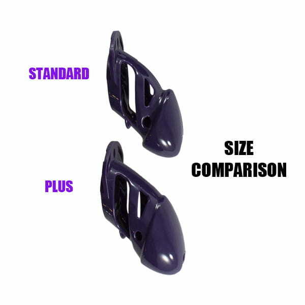 Locked In Lust The Vice Plus Chastity Cage in Clear