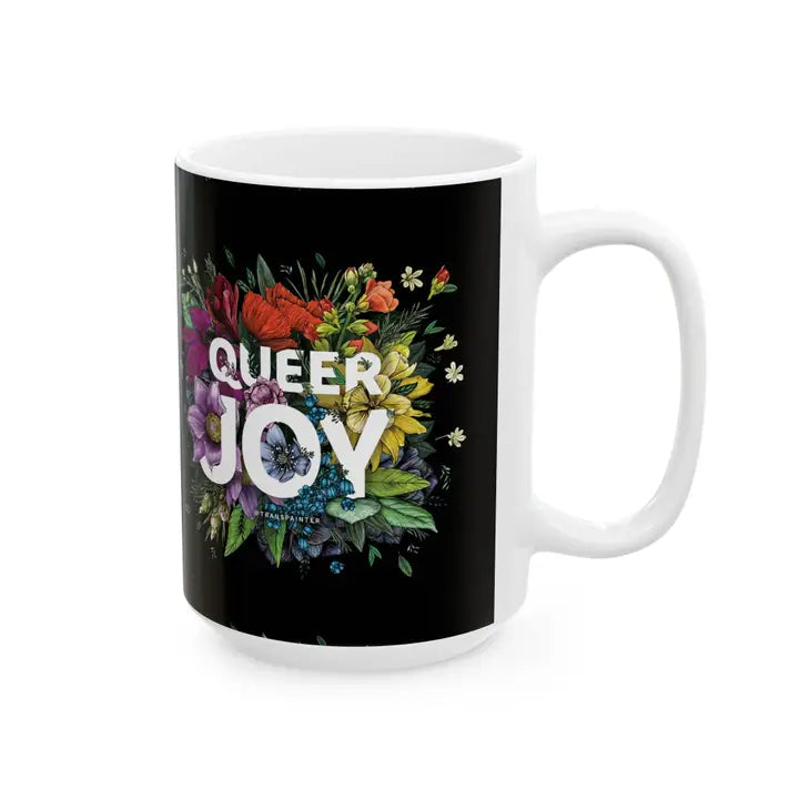 Queer Joy Mug by Transpainter