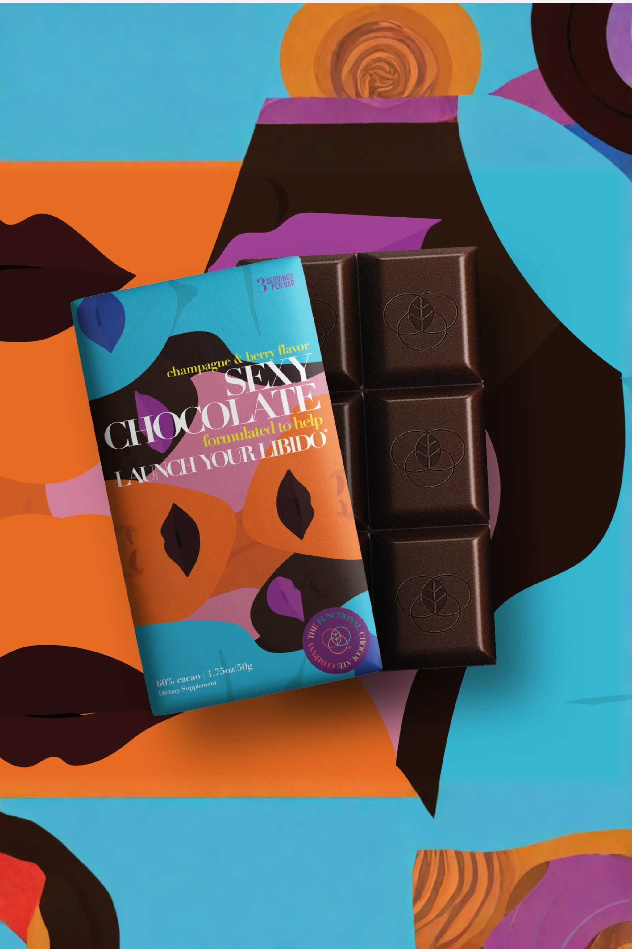 Sexy Chocolate- Champagne & Berry