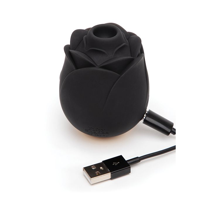 Shades of Pleasure Black Rose Air Pulse Toy