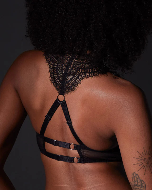 Stars Bloom Too Aster Embroidered Bralette