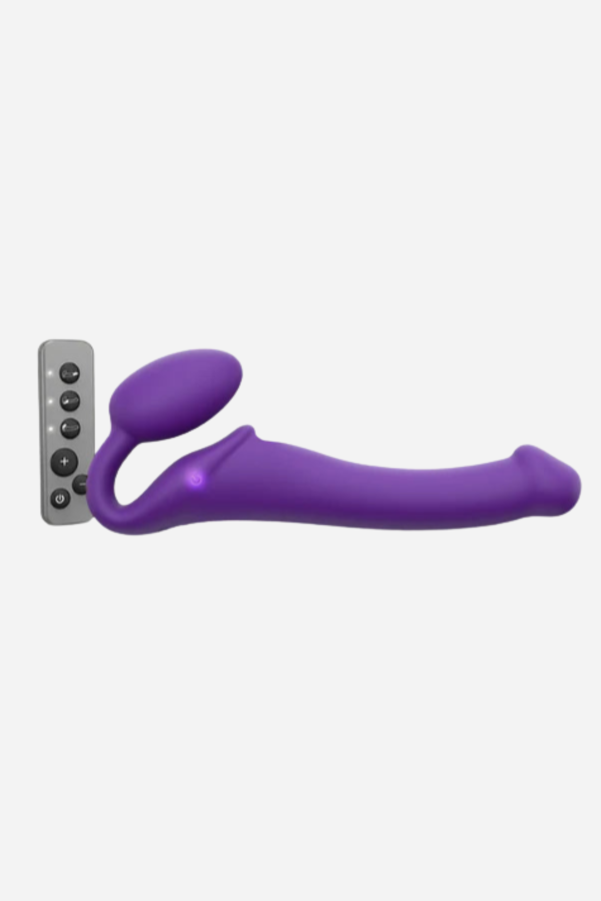 Strap-On-Me Vibrating Strapless Dildo in Purple