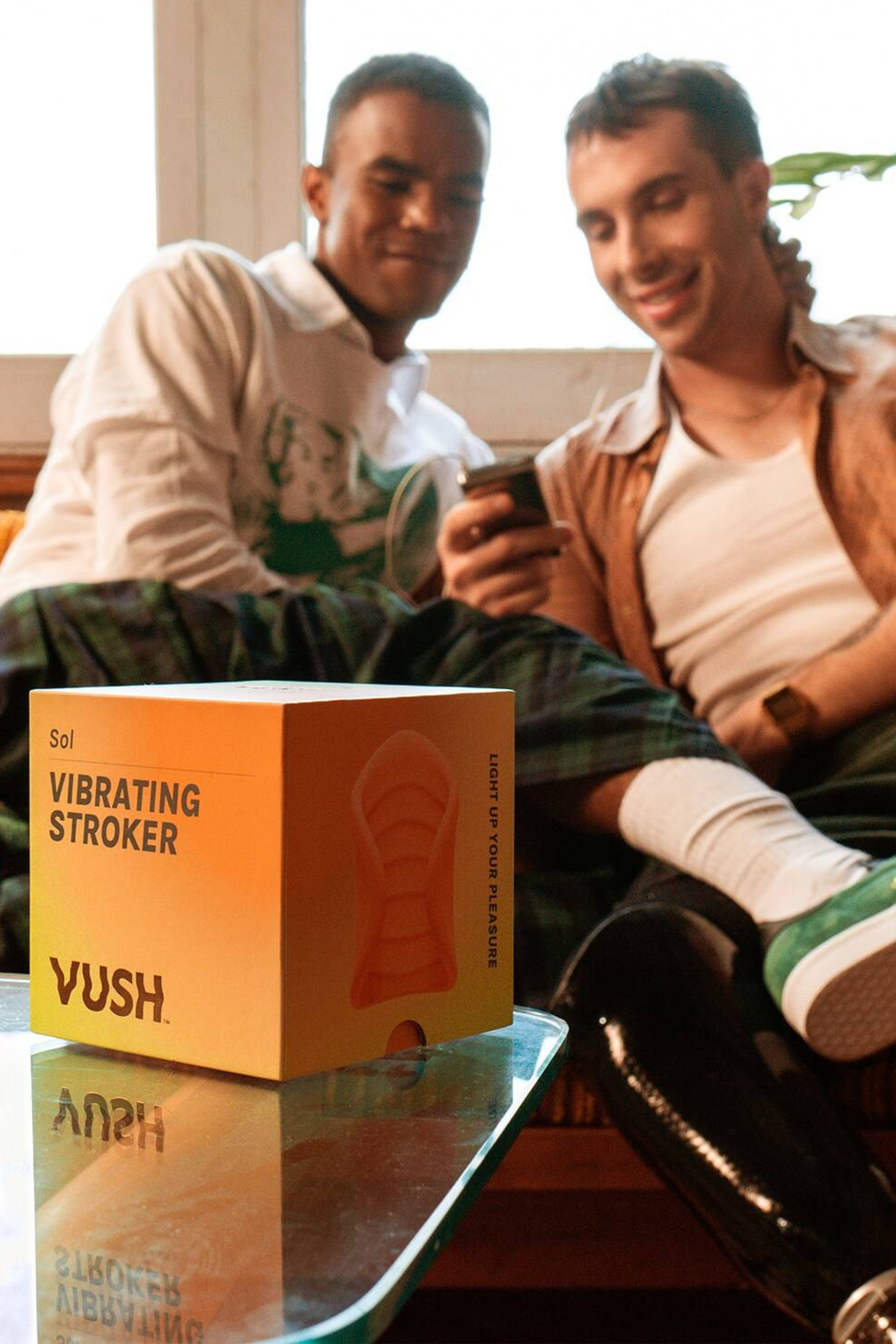 Vush Sol Vibrating Penis Stroker