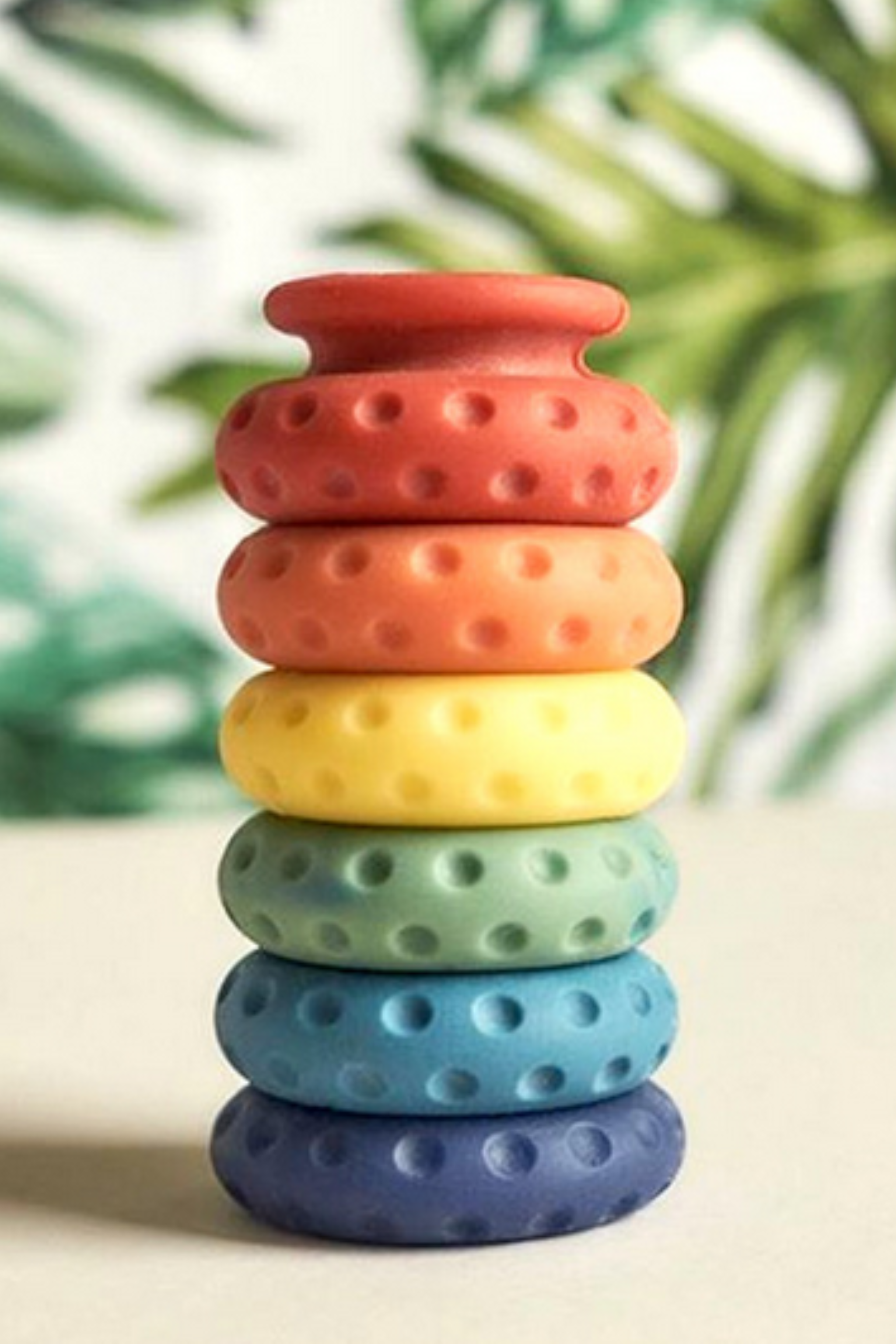 OhNut Stackable Bumper in Rainbow