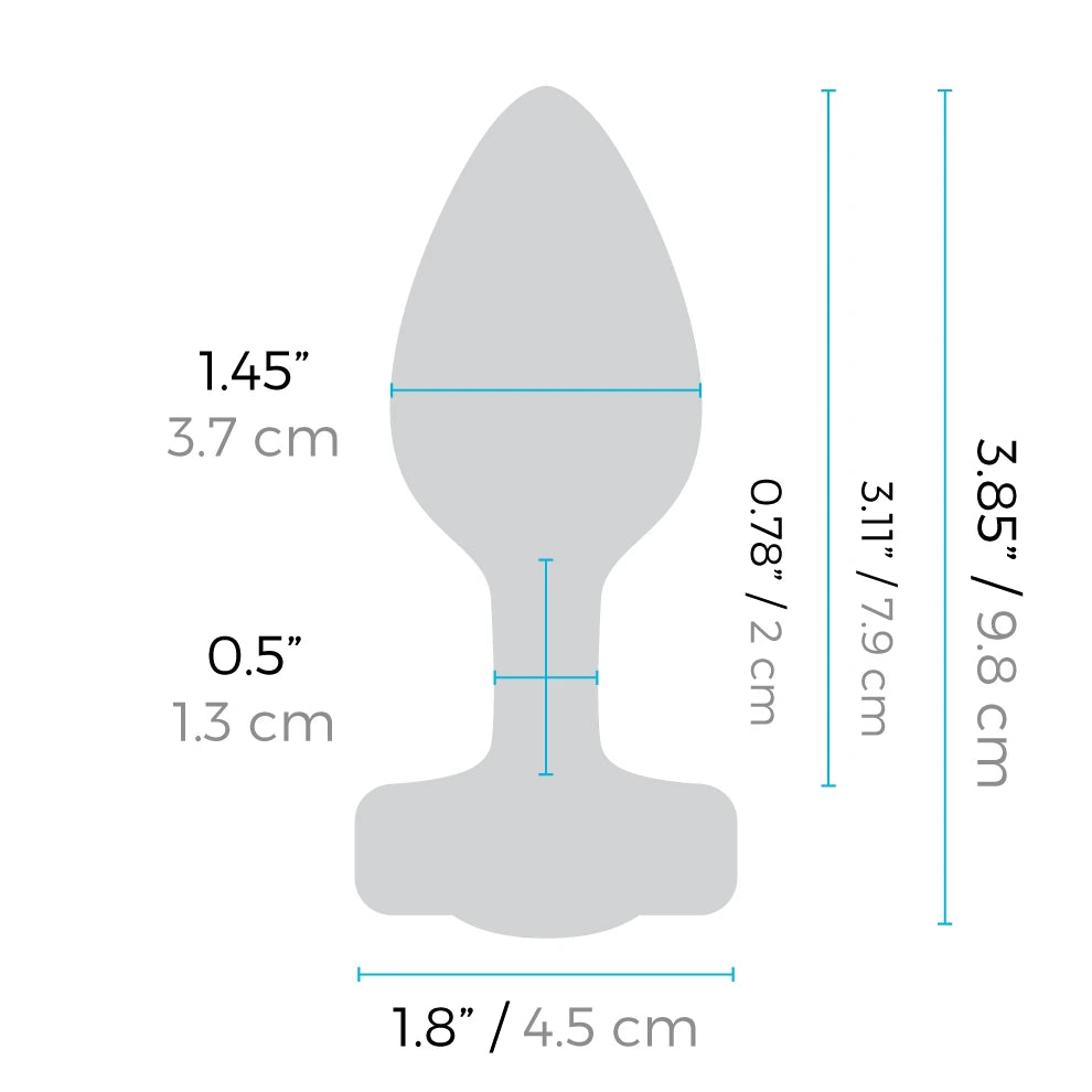 B-Vibe Vibrating Jewel Plug