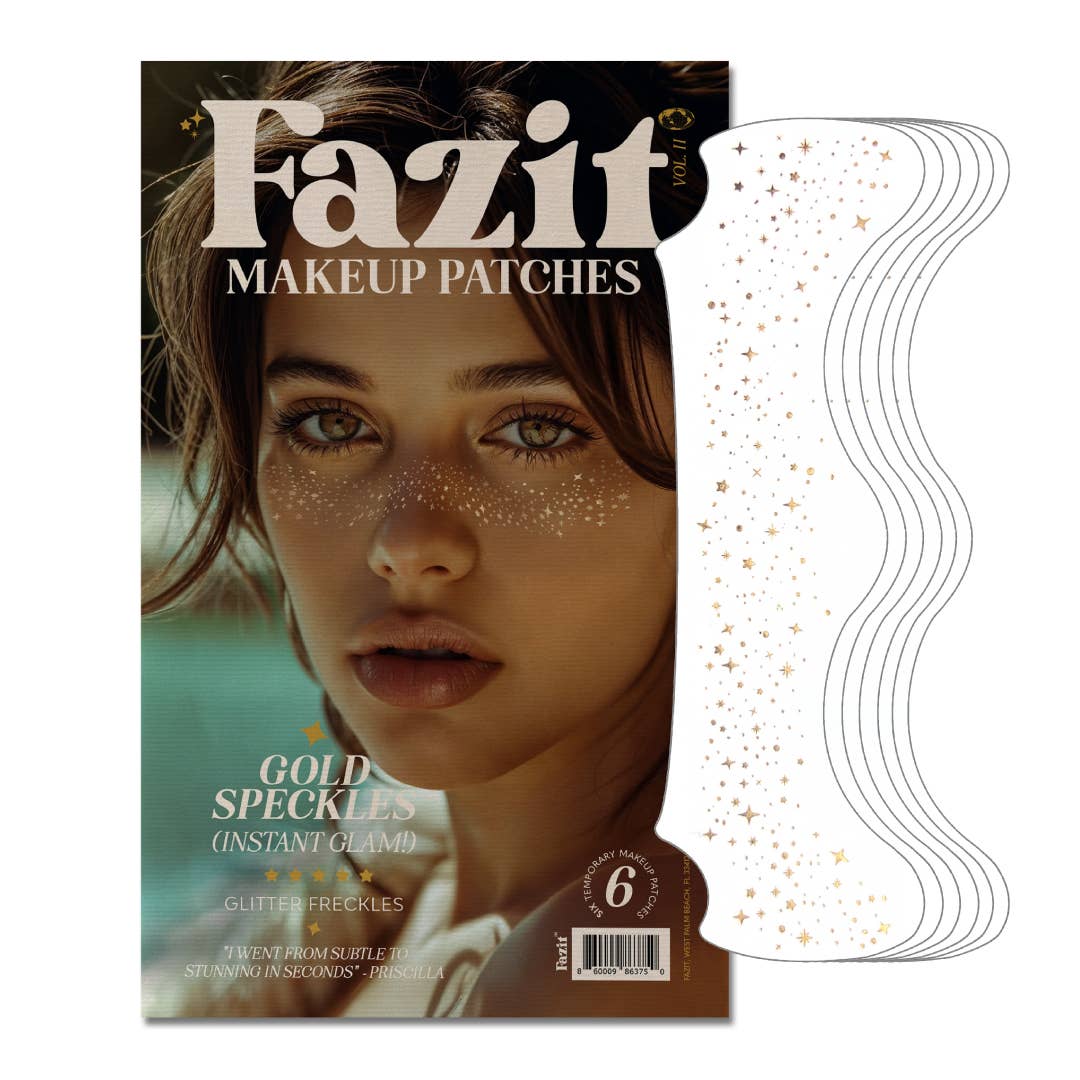 Fazit Glitter Freckles in Gold Speckles