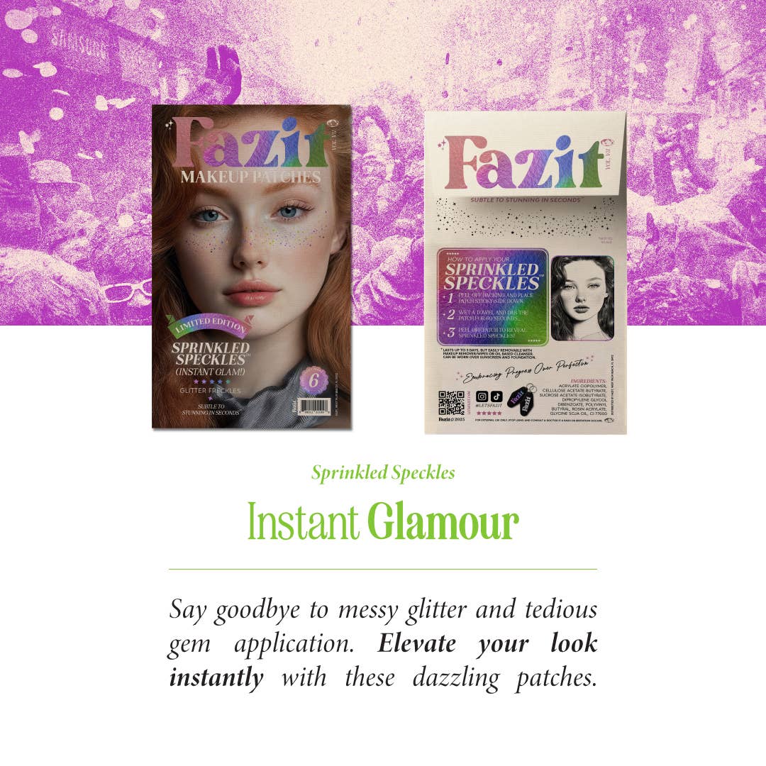 Fazit Glitter Freckles in Sprinkled Speckles