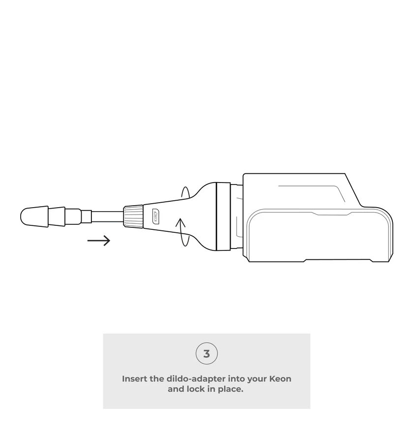 Kiiroo Keon Dildo Adapter