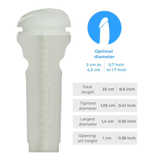 Kiiroo Feel Vagina Stroker in Glow in the Dark