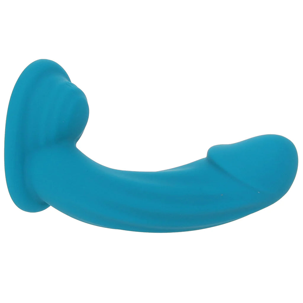 Ride Me Vibrating Dildo in Teal