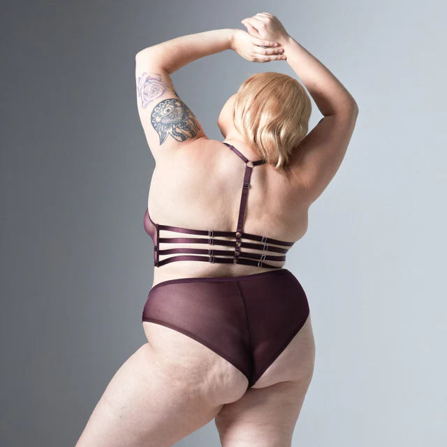 Cirsi the Sorceress Embroidered Bikini in Cordial